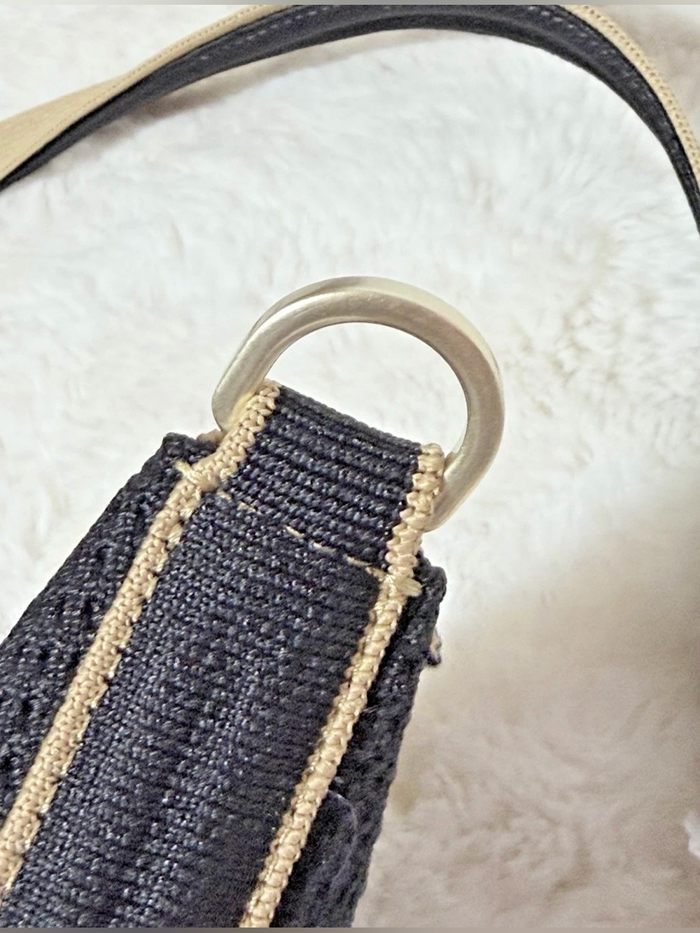 Rothy's The Crescent Bag Black/Brown with Detachable Strap, NEW WITH TAG - Picture 11 of 11